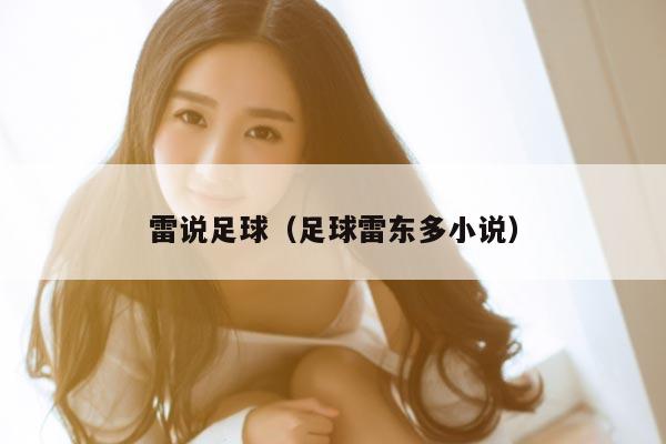 雷说足球（足球雷东多小说）